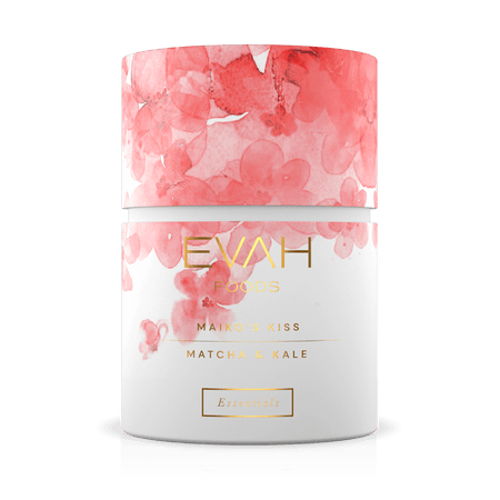 EVAH foods | Maiko's kiss Essential | Matcha & kale | Superfood supplement anti-aging and focus
